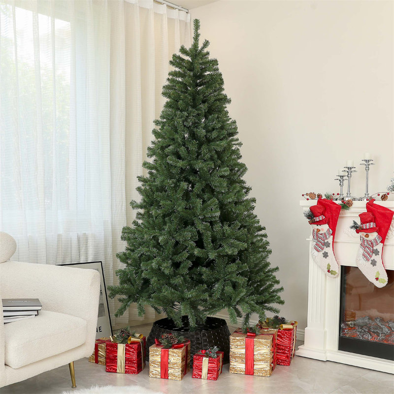 Latitude Run® Regular (Full) Artificial Christmas Tree with Green